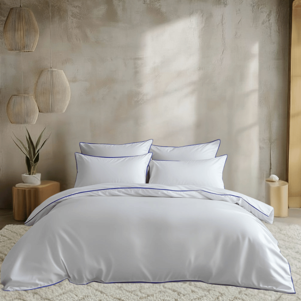 Egyptian Cotton – Pure Piping – Zen Staple Blue