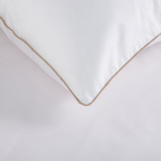 Egyptian Cotton – Pure Piping – Zen Classic Staple Taupe